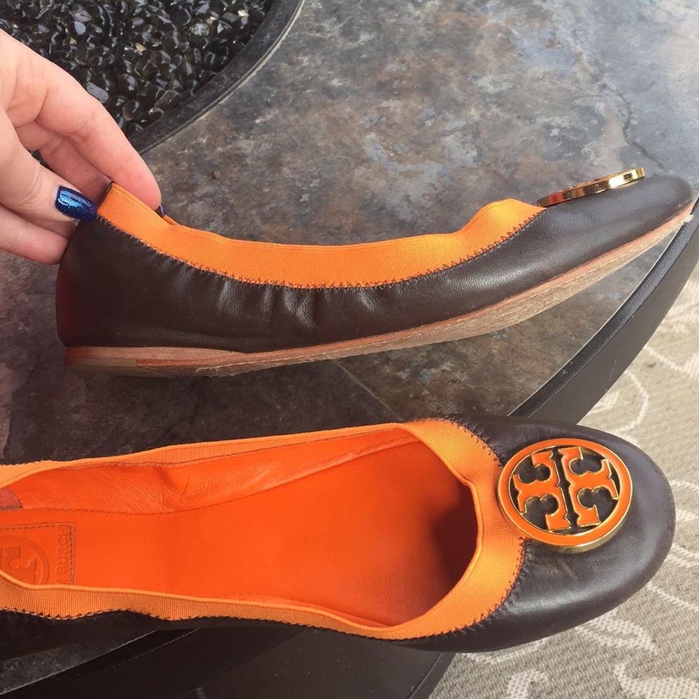 Brown Tory Burch flats - Picture 7 of 8